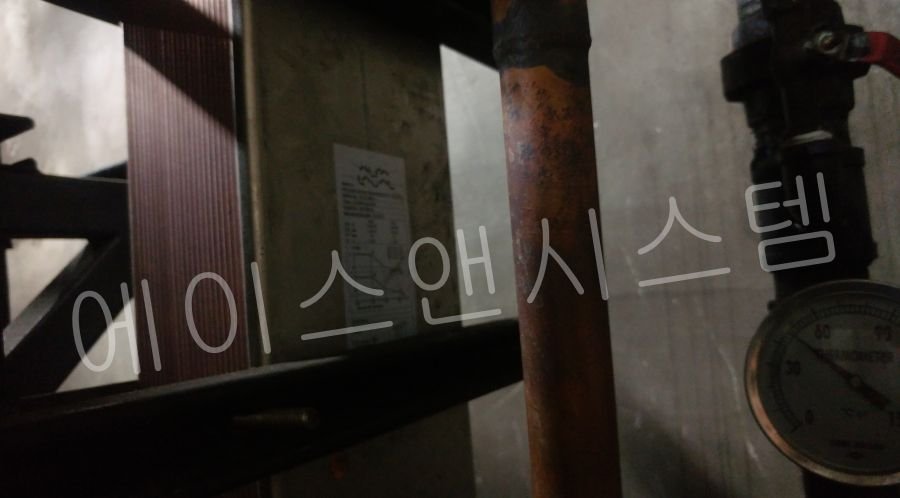 브레이징 플레이트 열교환기 교체 완료