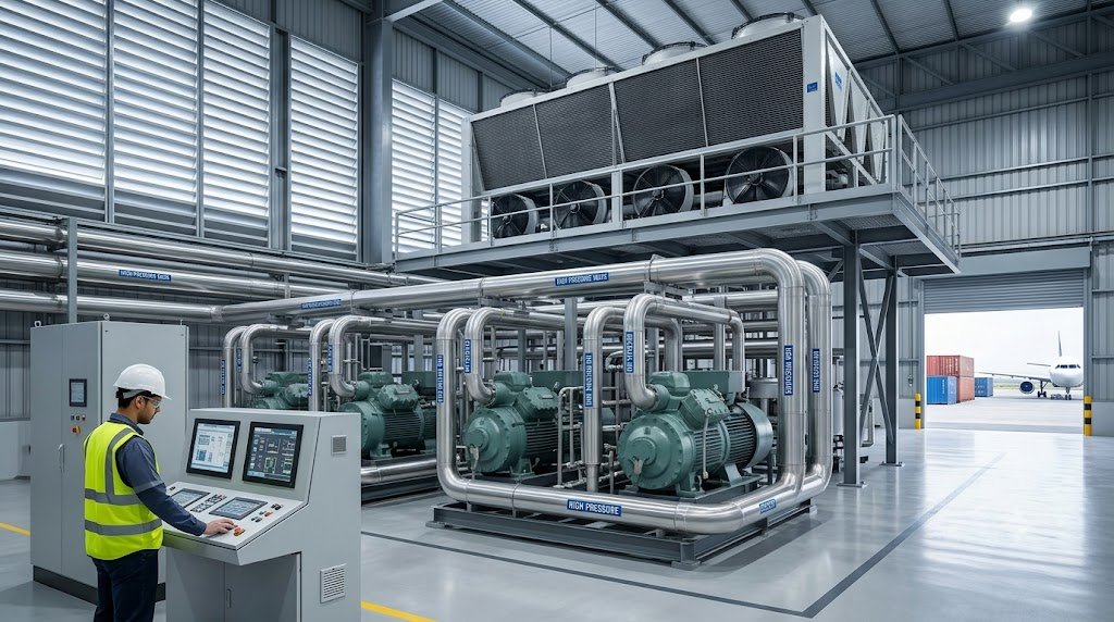 CO₂ 냉동시스템의 산업 현장